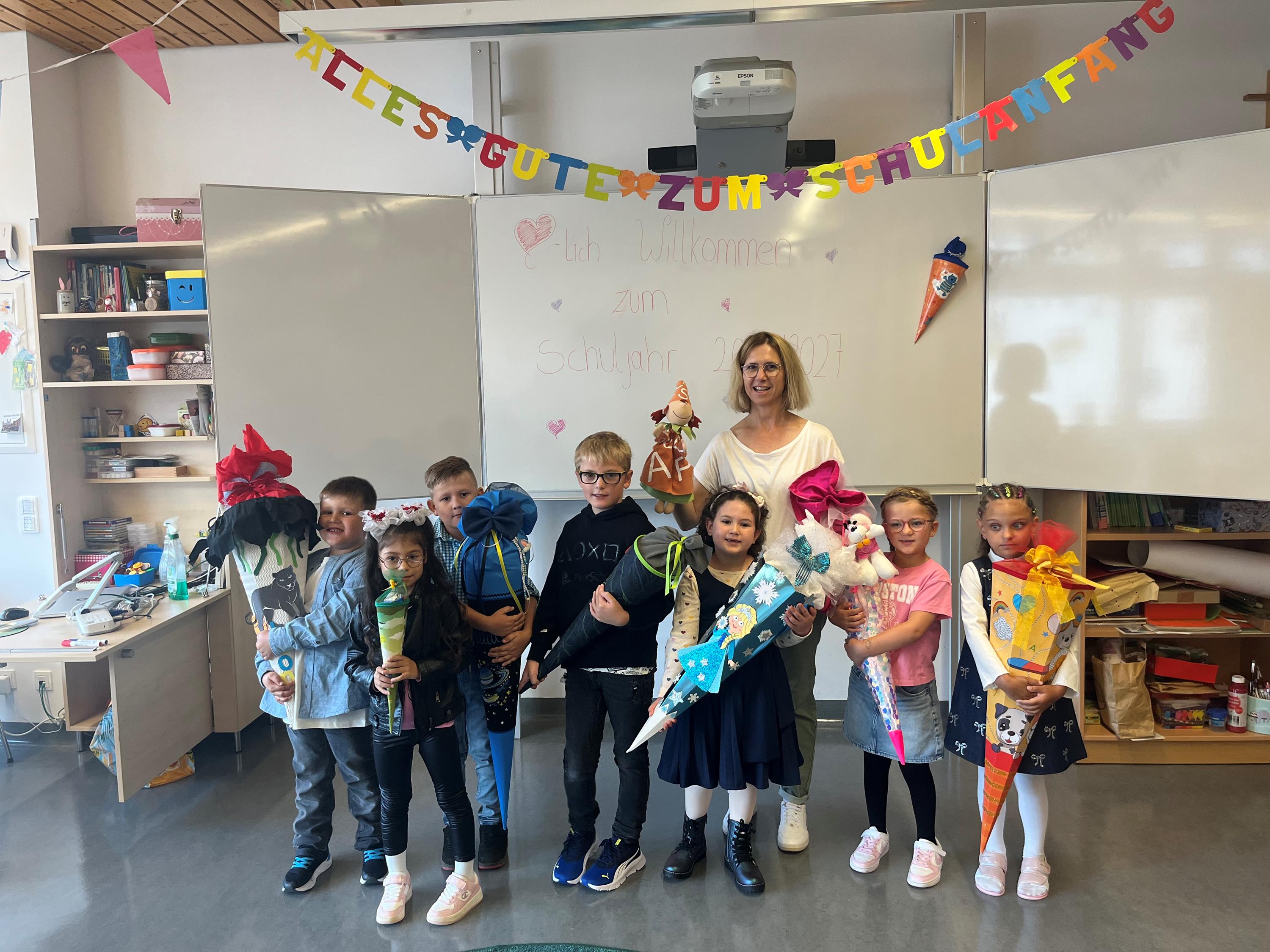 Einschulung 2627 Klasse 1b